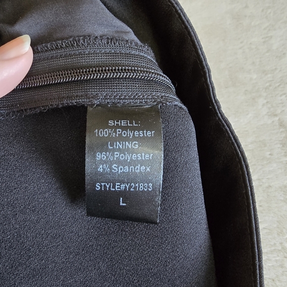 DO+BE high rise wide leg trousers size large - Picture 13 of 13